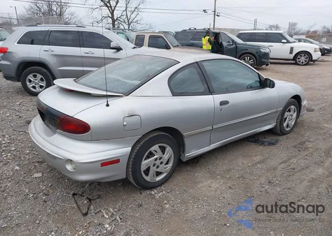 2001 Pontiac Sunfire Se from USA, damaged, VIN 1G2JB124417113757